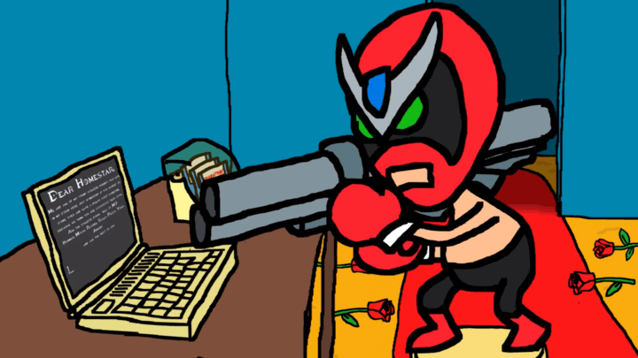 Strong Bad kills the Lappy